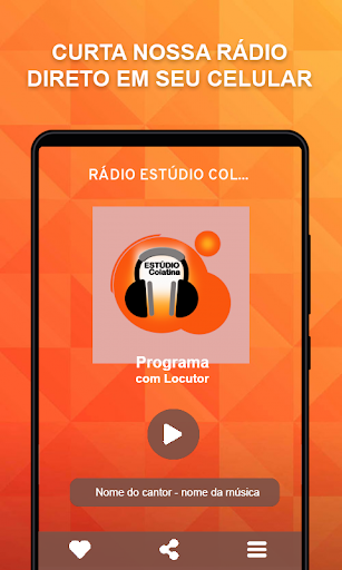 Android application RÁDIO ESTÚDIO COLATINA screenshort