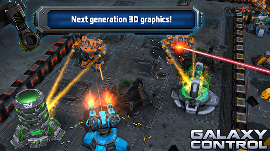 Galaxy Control: 3D strategy Screenshot
