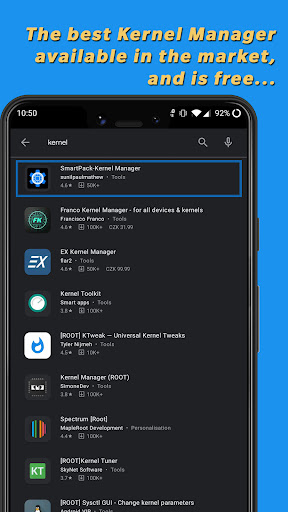 Android application SmartPack-Kernel Manager (Pro) screenshort