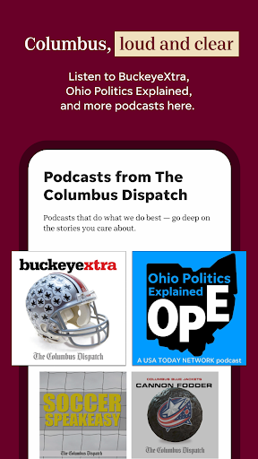 Screenshot of Columbus Dispatch: Local News
