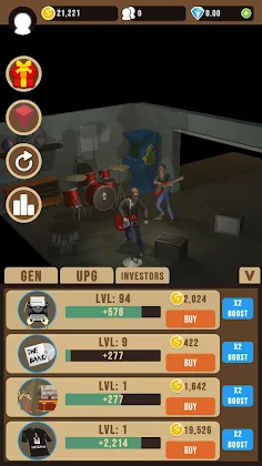 Idle Rockstar - Screenshot 3