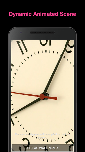 3d Clock Live Wallpaper Screen 2