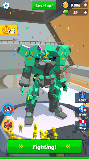 Idle Robot Inc v1.1.1 MOD APK (Unlimited Money/Gems)