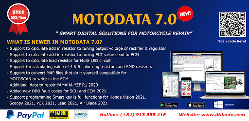Hình ảnh MOTODATA trên máy tính PC Windows & Mac