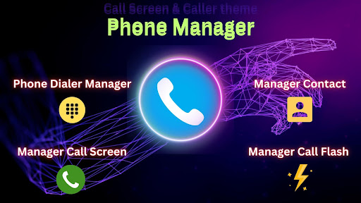 Android application Color Phone: Call Screen Theme screenshort