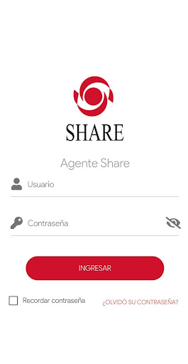 Android application AGENTE SHARE screenshort