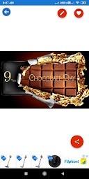 Chocolate day: Greeting, Photo