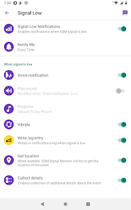 Captura 15 GSM Signal Monitor & SIM Info android