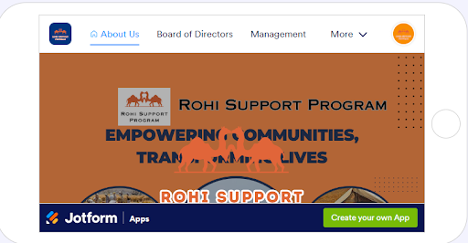 Rohi Support Program