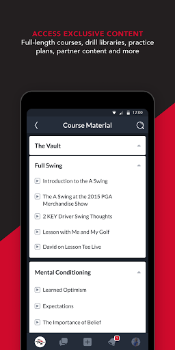 Screenshot of Golfzon Leadbetter
