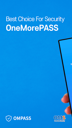 Android application OMPASS - simple authentication screenshort