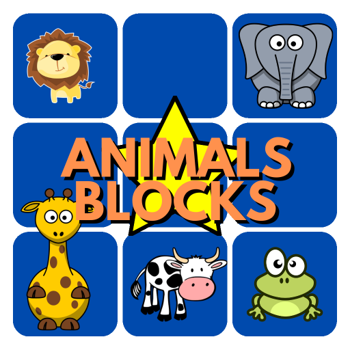 Match Animals Blocks - Puzzle logo