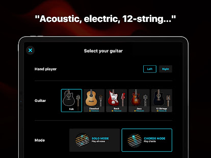 Guitar - play music games, pro tabs and chords! 1.12.00 Screenshots 7