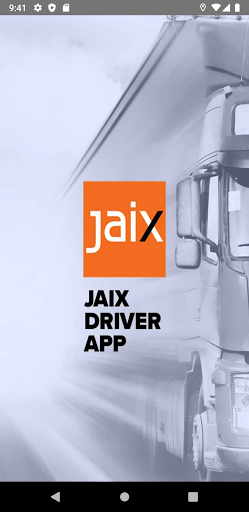 Android application Jaix Driver screenshort