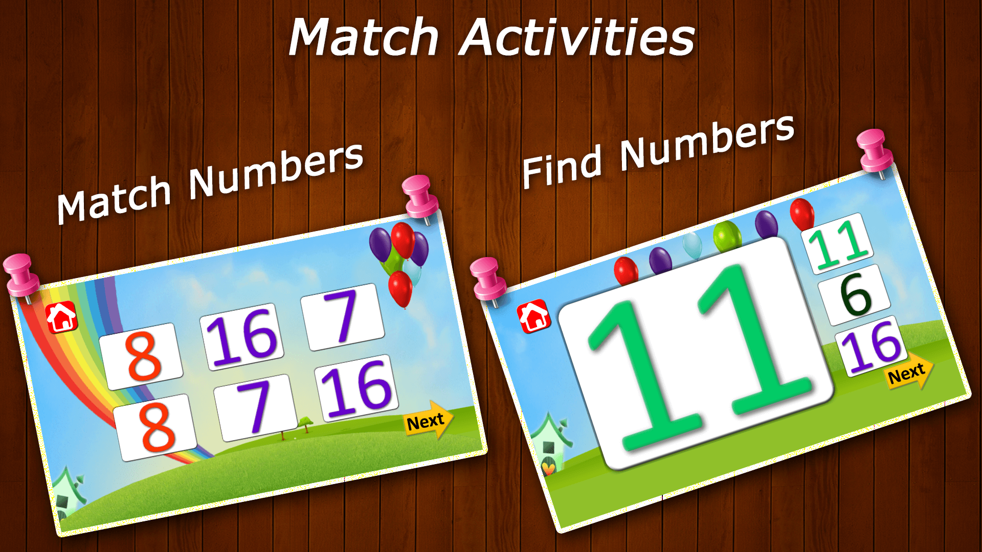 Android application Pro 123 Numbers for Kids – Spelling Learning Game screenshort