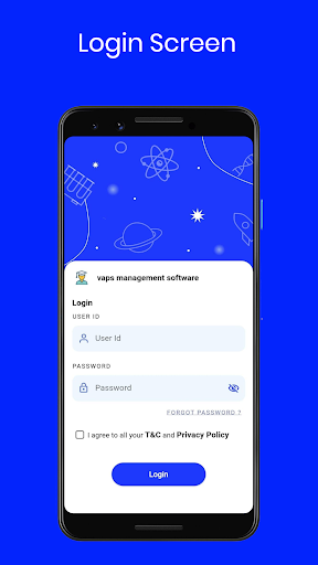 Vaps Management System Screen 3