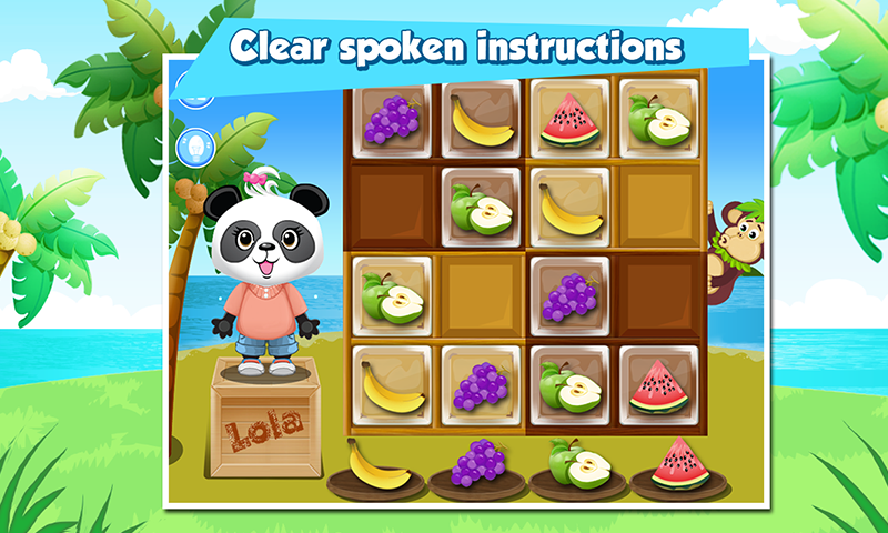 Android application Lola's Fruity Sudoku screenshort