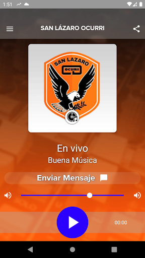 Android application San lázaro ocuri screenshort