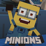 Cover Image of Télécharger Mod Minecraft x Minions Yellow  APK