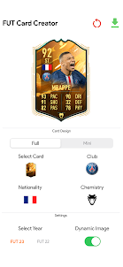 FUT 23 Card Creator