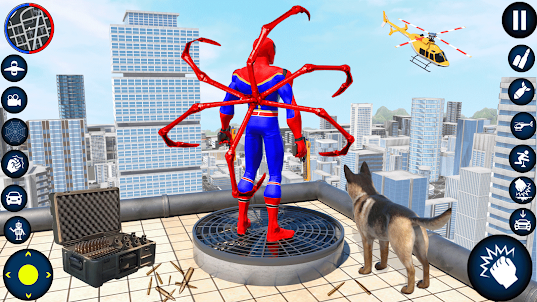 Spider Rope Hero City Battle