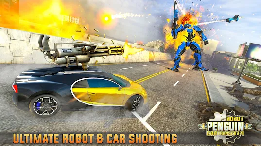 펭귄 로봇 자동차 게임 : 로봇 전쟁