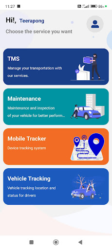 Android application FTS Driver App screenshort