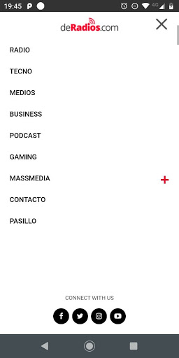 deRadios.com Screen 3