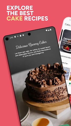 Android application Cake Recipes screenshort