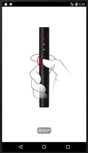 Android application Bluetooth Alcohol Detector screenshort