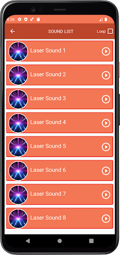 Laser Sounds Screen 3