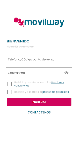 Movilway Punto de Venta Screen 3