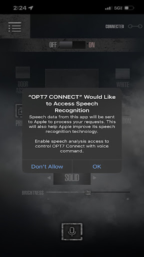 OPT7 Connect Screen 3