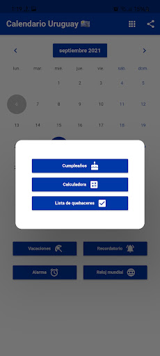 Calendario Uruguay 2024 Screen 3