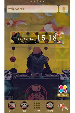 Android application DJ壁紙テーマ　JAPANIZM screenshort