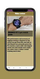 HUAWEI GT 2 pro watch guide