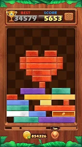 Block Smasher - Wood Blast Puzzle Game