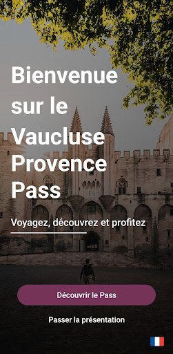 Android application Vaucluse Provence Pass screenshort
