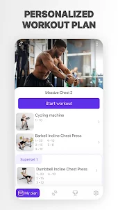 Fitness: Workout for Gym|Home