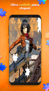 Mikasa Ackerman Anime Puzzle