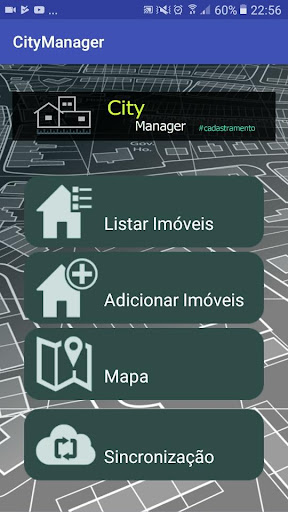 Android application CityManager screenshort