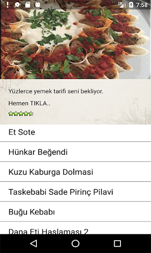 Çorba Ana Yemek Balık Tarifler Screen 3