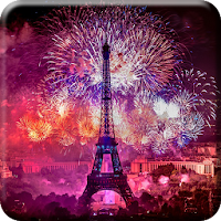 Fireworks Tower Live Wallpaper