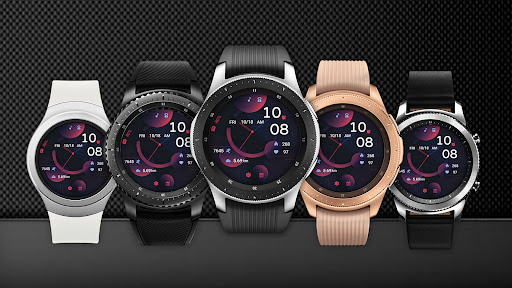 Android application Fascinating Flat For Wear OS screenshort