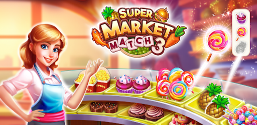 Android application Supermarket Match 3 Game screenshort