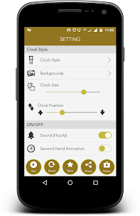 Download Pendulum clock live wallpaper v1.5 APK (MOD, Premium Unlocked) Free For Android 6