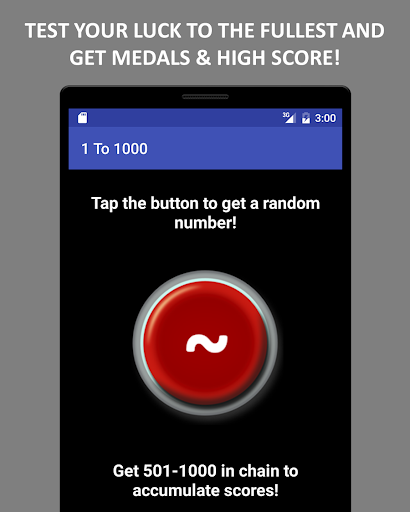 1 To 1000 Game (Lucky Game) Screen 2