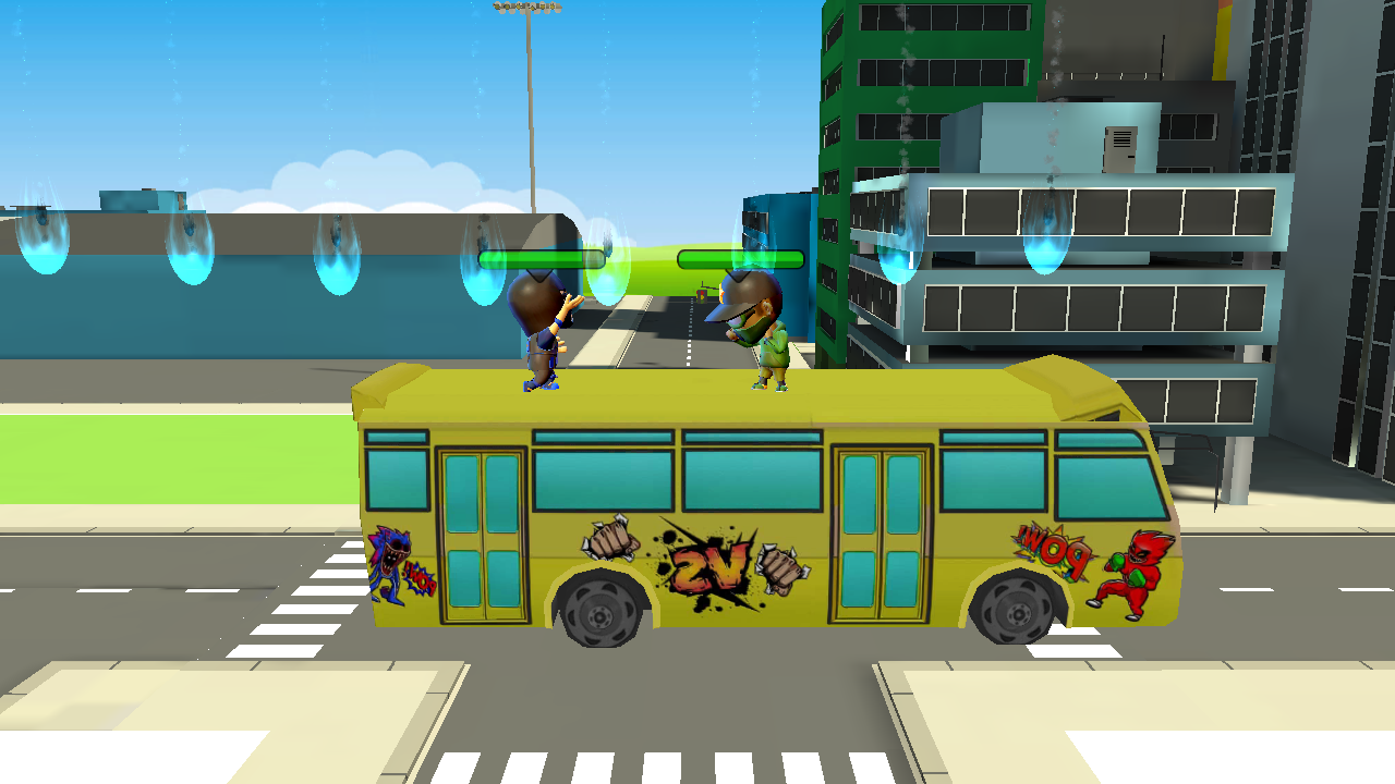 Bus Ninja Master Fighting Game