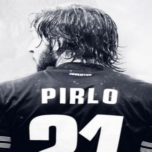 Andrea Pirlo 4k wallpaper logo