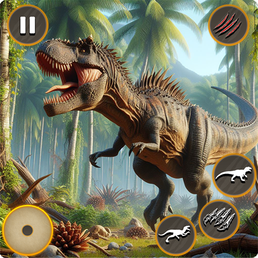 Jurassic Dinosaur Sim Games 3D logo